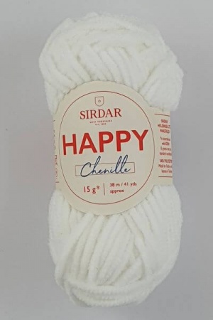 Sirdar - Happy Chenille - 020 Snowflake